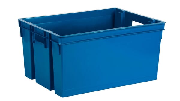 Bac bleu 50L 560x295x410mm EDA · réf. 10927BEDA