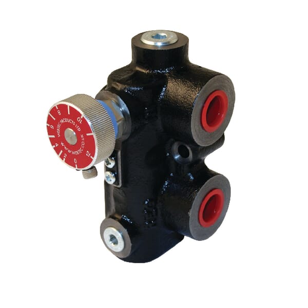 3cestné průtokové regulační ventily typ 2FV2V