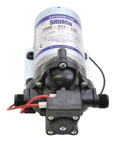 Pompe à diaphr. 12V 11,3 l/min — réf. DIP2088343135