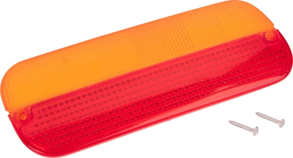 Lentille de feu, rouge/orange arrière Cobo — réf. 1008136