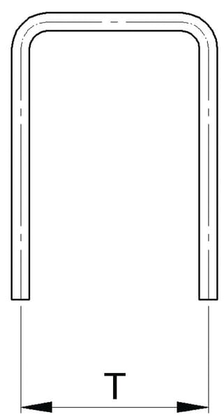 Fourche T5 - 1 1/4" vue 2
