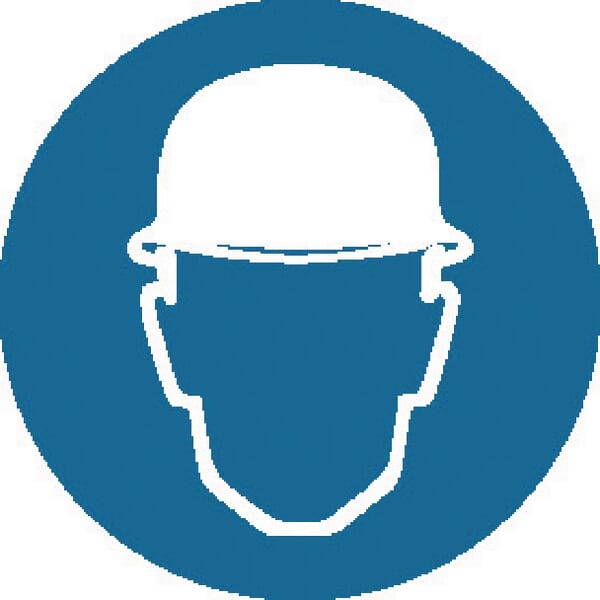 Příkazové a zákazové značky, Ochranná přilba