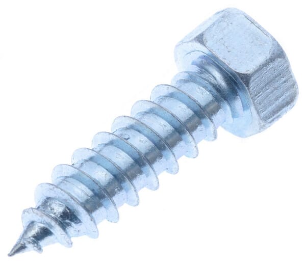 Vis auto-perforante 5.5x19mm, tête hexagonale 8 mm, DIN 7976C Kramp — réf. 7976C5519P200
