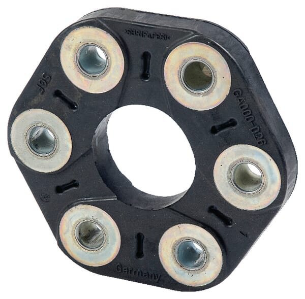 Embrayage en caoutchouc, diamètre intérieur 80, nombre de fentes 6, diamètre de la fente 20 · réf. 304006255785