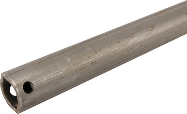 Tube profilé intérieur 0v, couleur citron, diamètre 40x34,5x4 mm, longueur : 1 400 mm · réf. 75111501400