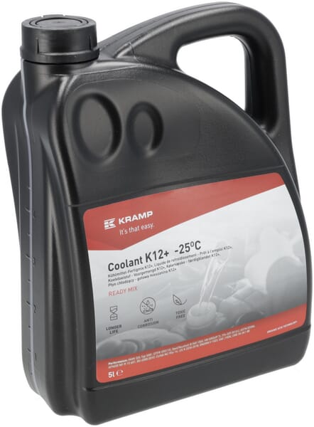 Liquide de refroidissement K12+ prêt à l'emploi -25°C 5 L — réf. OAT251005KR