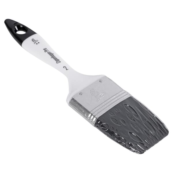 Brosse plate universelle II star, poils synthétiques noirs 51mm · réf. CP2320420