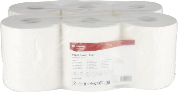 Papírové ručníky, bílé, Midi