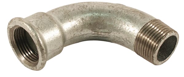 Tvarovka č. 1 Oblouk 90° vnitřní závit/vnější závit