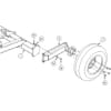 1.1 Fixed Axle Assembly
