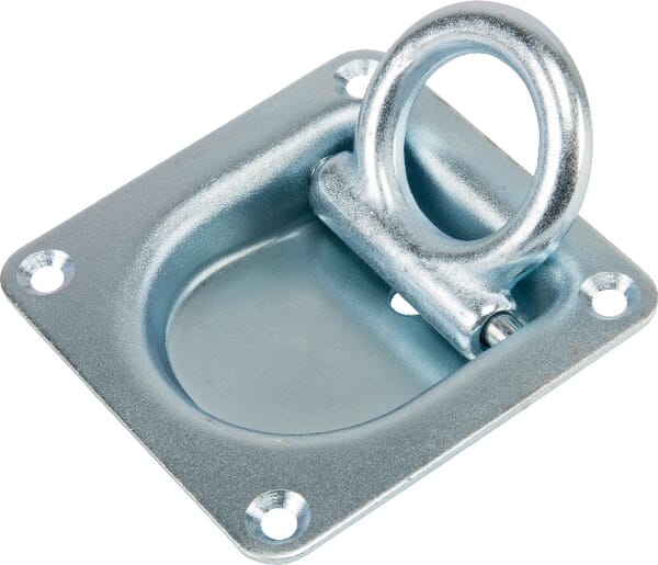 Œillet de fixation 40mm zingué — réf. WS3105