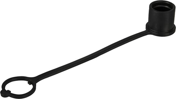 Bouchon mâle noir type 12 · réf. SKP9M121