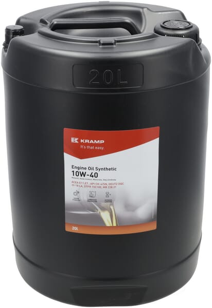 Motorový olej syntetický 10W-40 20 l