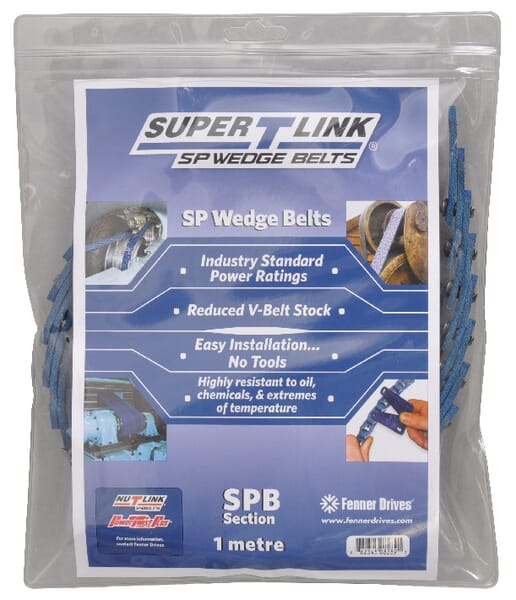 SUPER T LINK SP WEDGE BELT 15mm WIDTH price is per metre, bulk deals available 