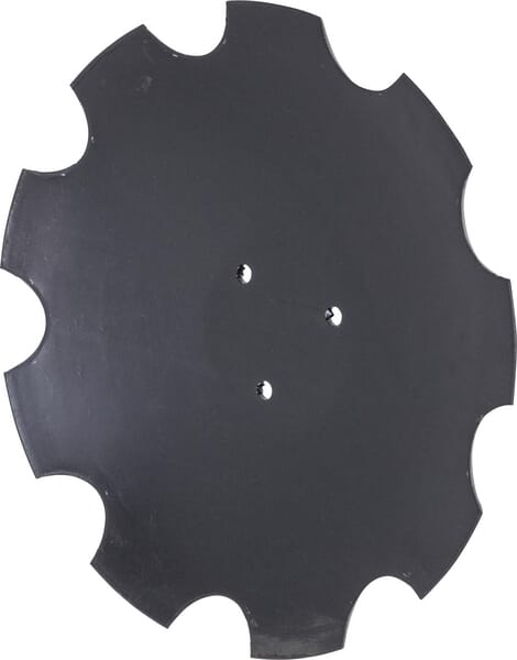 Disque à semences 460x6,0 courbé/dentelé 3L — réf. 23246106