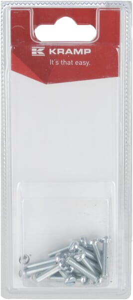 Vis tête fraisée M4 x 20mm (20) — réf. KR84420P20B