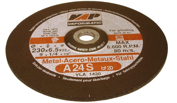 Disque abrasif en métal (x5) — réf. VLA1420