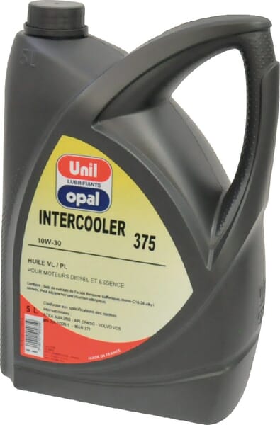 Huile moteur Intercooler 375 - 10W30 - 5l · réf. SP190035UO