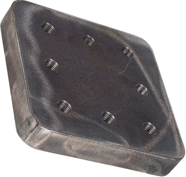 Plaque à souder 180x180x30mm · réf. 80000629
