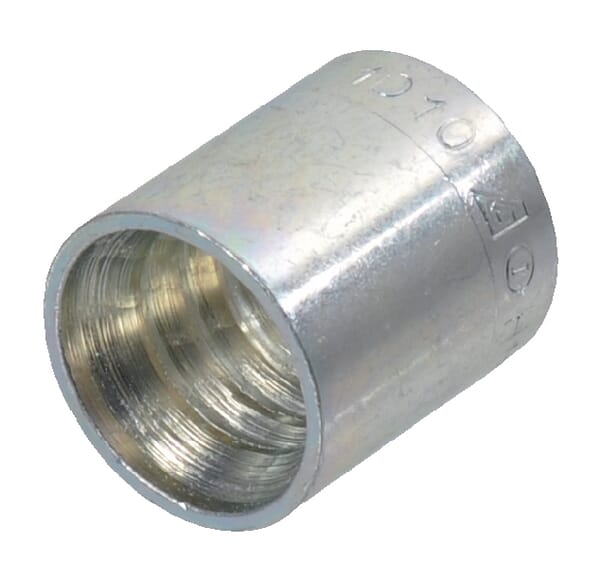 Jupe à sertir Ø19x25,5mm DN6 acier / zingué Alfagomma · réf. SFASK106