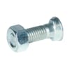 Boulon charrue 2 erg. ov.12x30 + ecrou
