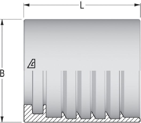 Ferrule H1200204-100000 vue 2