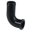Arag elbow 90° with hose tail, for fly nut