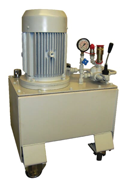 Groupe hydr. d'atelier 35 ltr-12l/min-4kW/400V — réf. WP85A001