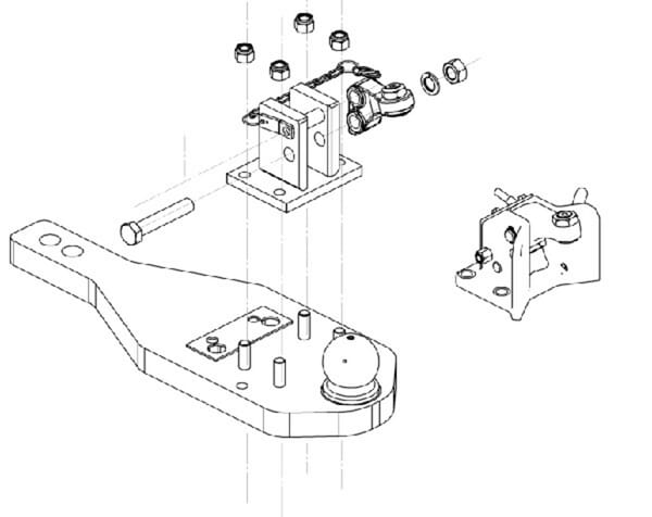 Barre inférieur K80 vue 6
