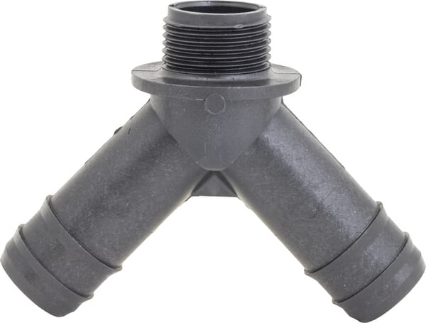 Pièce en Y 45°+embout de tuyau 2x25 mm / 1x30 mm · réf. 8031003