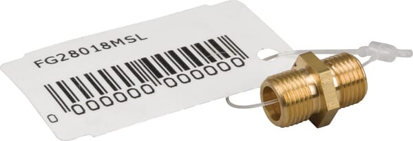 Raccord en laiton 2xM 1/8" · réf. FG28018MSL