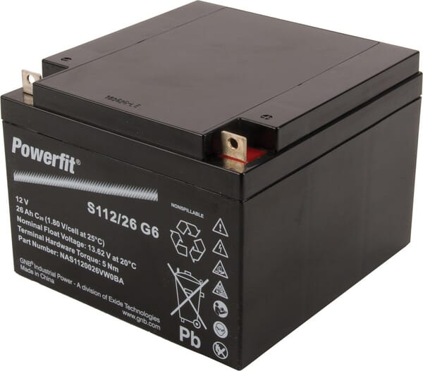 Akumulátor 12V 25Ah > = 26Ah
