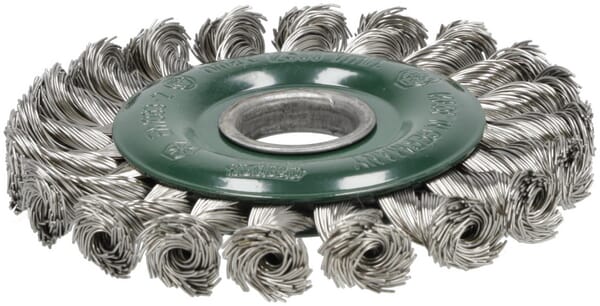 Kulatý kartáč s vázaným ocelovým drátem, Ø 22,2