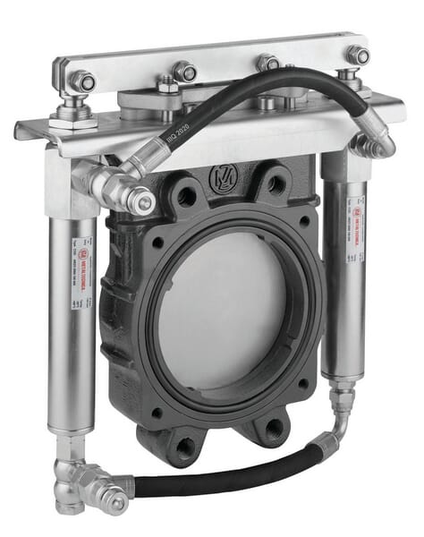 Vanne à couteau compacte 10" (hydraulique) — réf. ARZO0101250560