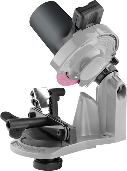 Bruska pilových řetězů MICROJolly 10,8 V, montáž na stůl, Tecomec