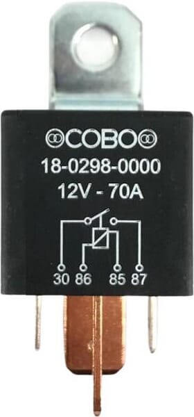 Relais 12 V 70 A · réf. AV180298000