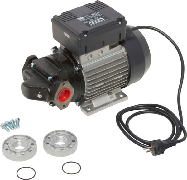 Adam Pumps 12V Betankungspumpe, Dieselpumpe Förderleistung max. 60 l/min.,  ohne Schalter und Kabel zum Einbau in Maschinen 