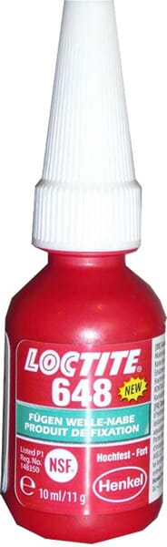 Colle pour roulement forte 648 - 10ml · réf. LC1804042