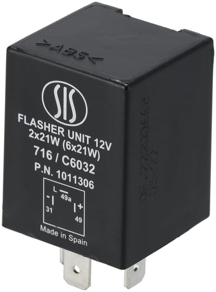 Centrale clignotante de détresse 12v (6x21w) — réf. JC716C6032