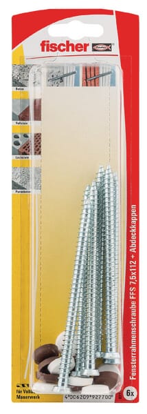 Cheville avec vis pour encadre — réf. FFS75112K