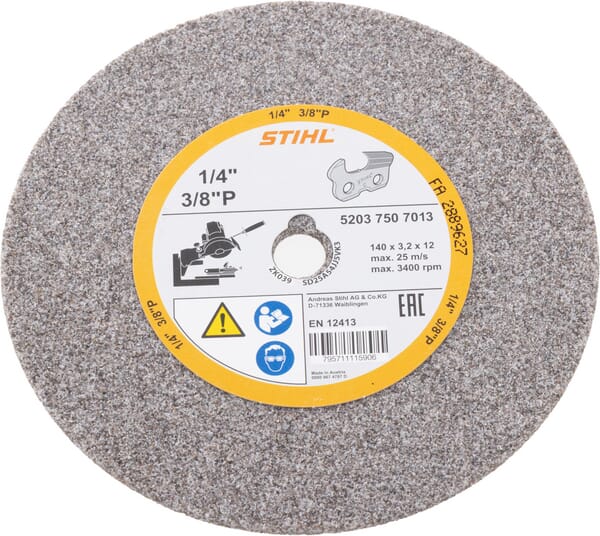 Meule 140x3.2x12 5203-750-7013 origine Stihl · réf. 52037507013
