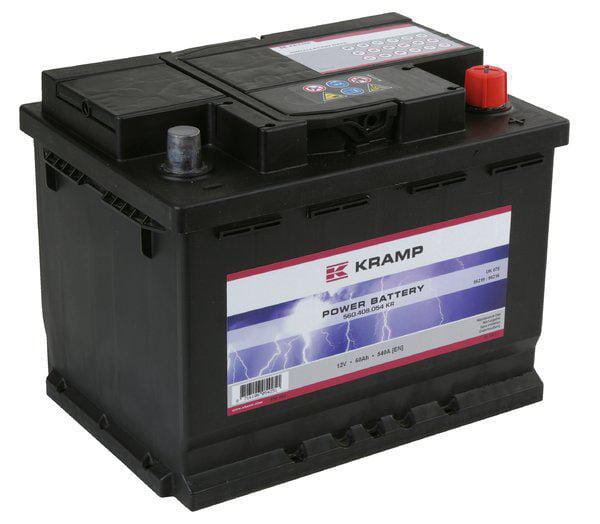 Batterie 12V 60Ah 540A Kramp — réf. 560408054KR