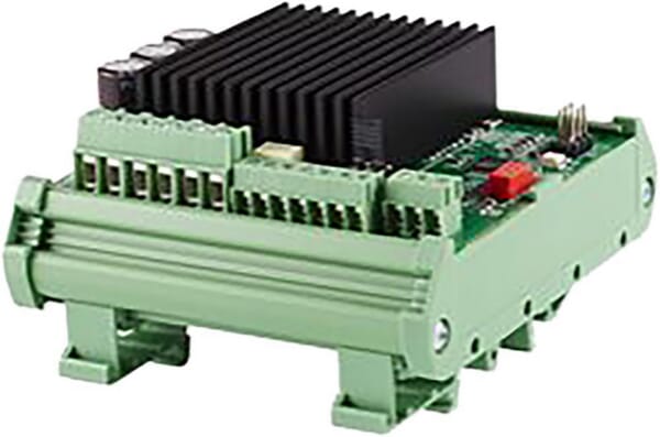 Control unit DIN rail