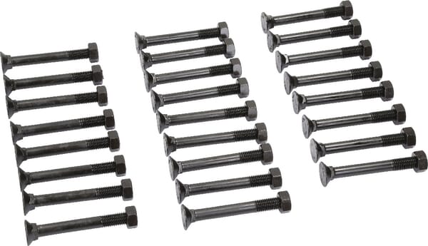 Boulon char. car. M12x100 10.9 + ecrou vue 2