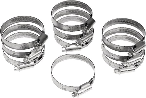 Svorky hadice - zinkované 9 mm