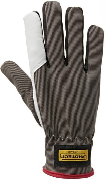 Pracovní rukavice 3.011 z kozinkové lícovky, odolné proti proříznutí