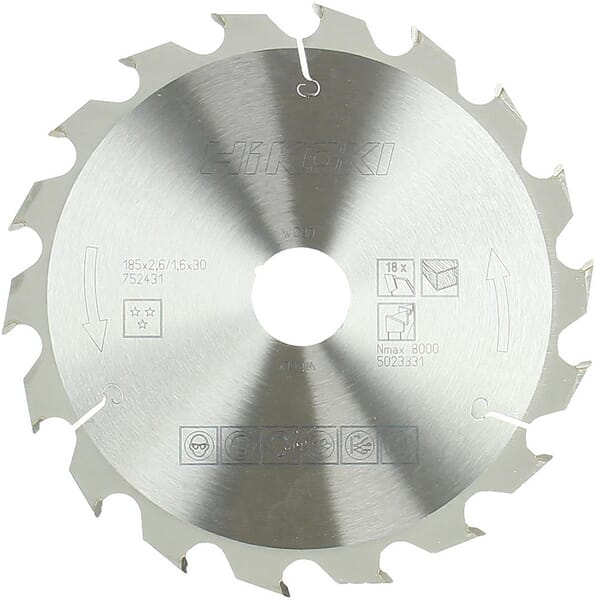 Lame de scie circulaire 185x30 T18 · réf. 752431