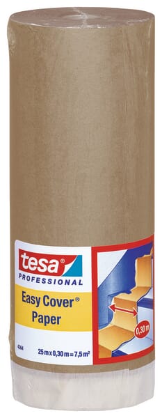 Krycí papír Easy Cover®, 25 m x 300 mm, hnědý