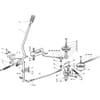 Schneidwerkzeug - Antrieb - Mähdeck für Castelgarden TYP F72-F72 Hydro - Baujahr 2000