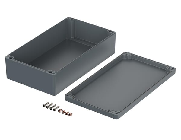 Boîtier en aluminium 230x400x1 vue 2